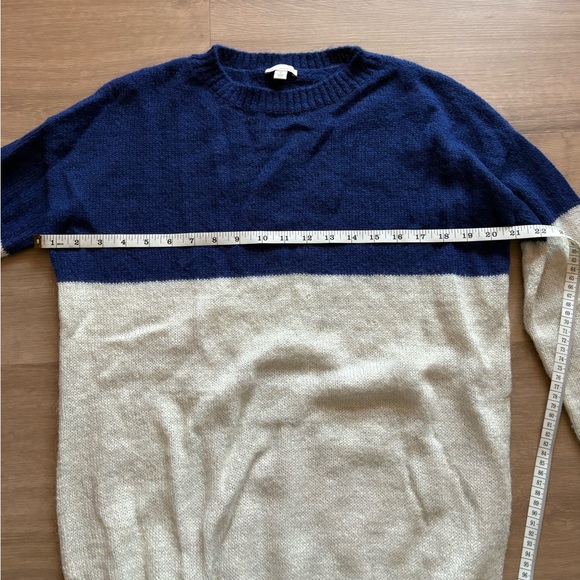 GAP Designed and Crafted Colorblock Mohair Blend Sweater - Picture 3 of 4